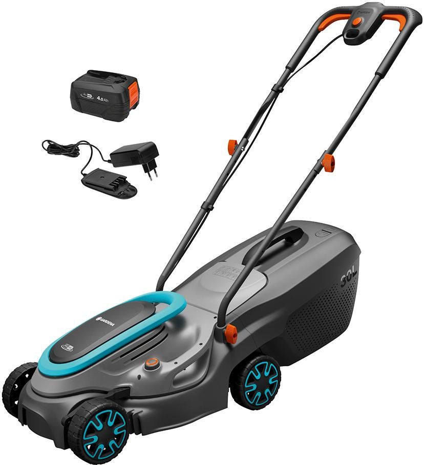 Akku-Rasenmäher PowerMax 32/18V P4A Ready-To-Use Set