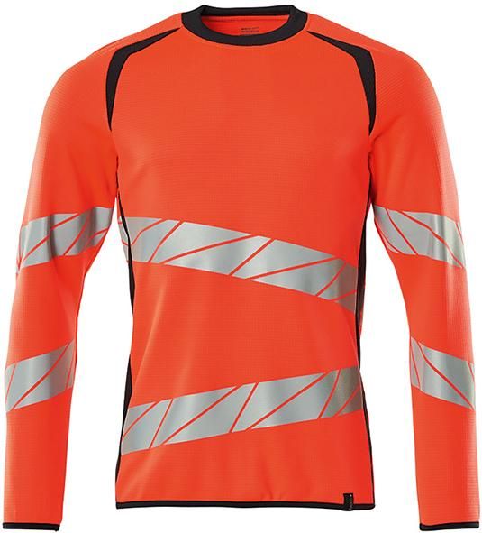 Sweat-Shirt, HiVis rot/schwarzblau, 5XL Accelerate Safe