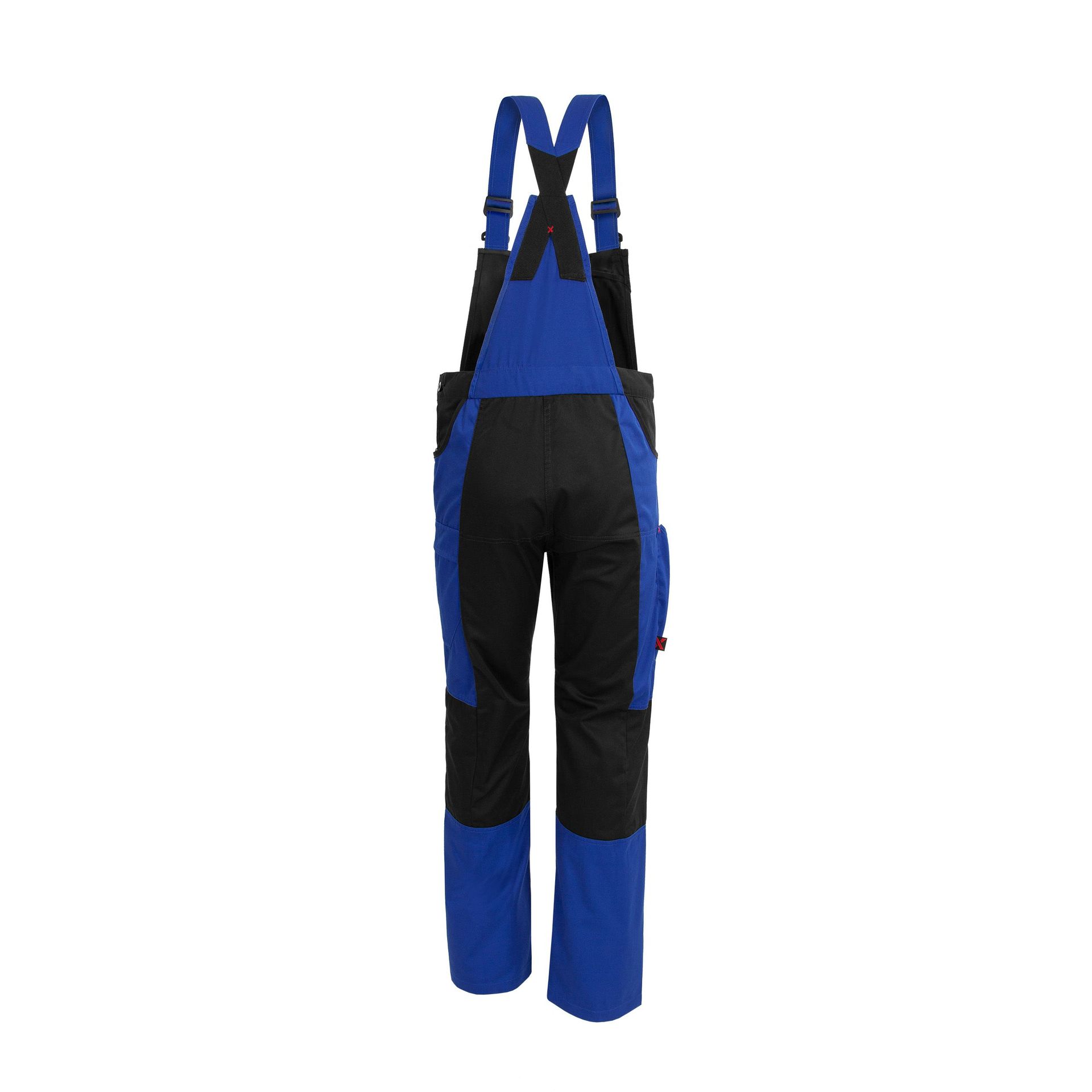 Qualitex Qualitex Latzhose X-Serie X-Serie, kornblau/schwarz, Gr. 102