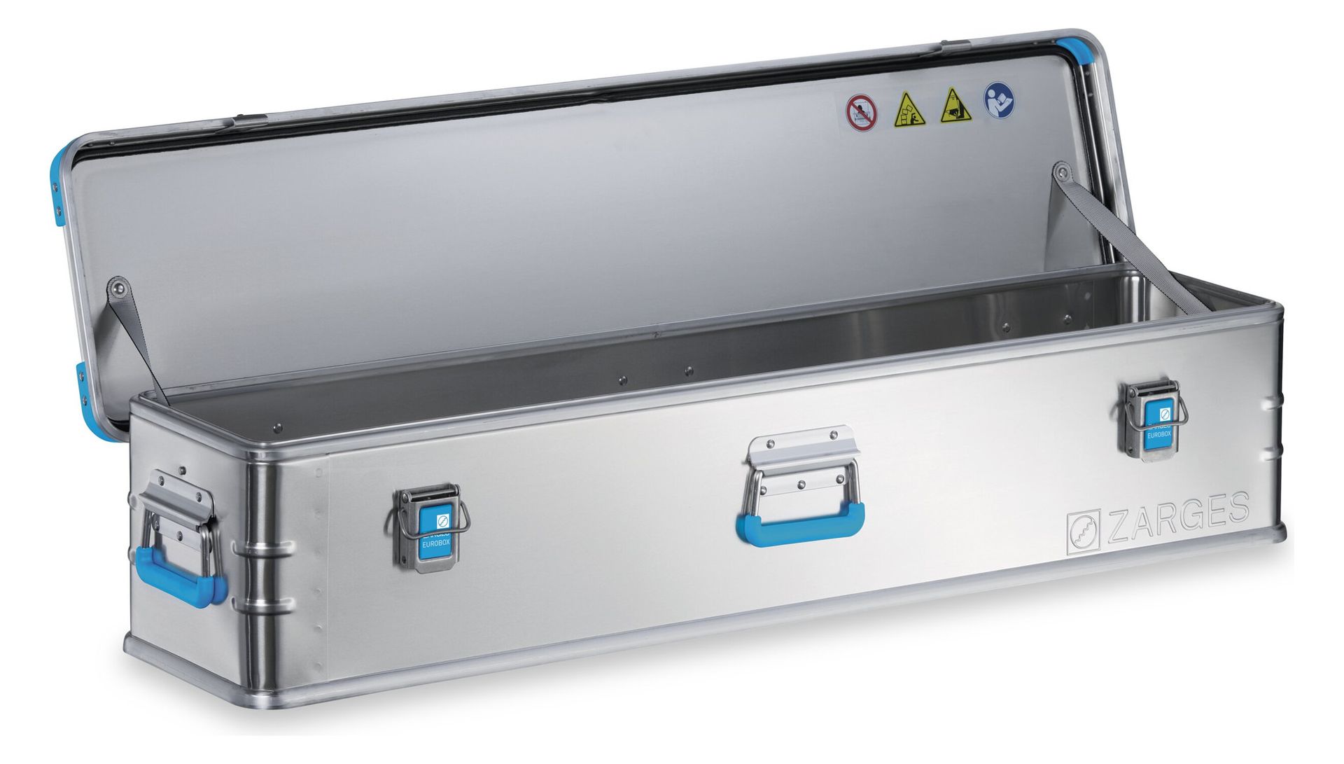 ZARGES Alu-Transportbox: 6,3 kg.