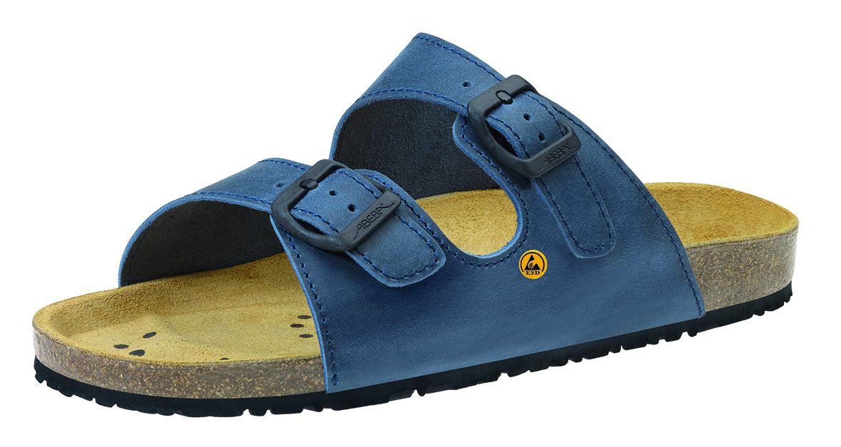 Abeba Berufssandale ESD, Blau, Gr. 37