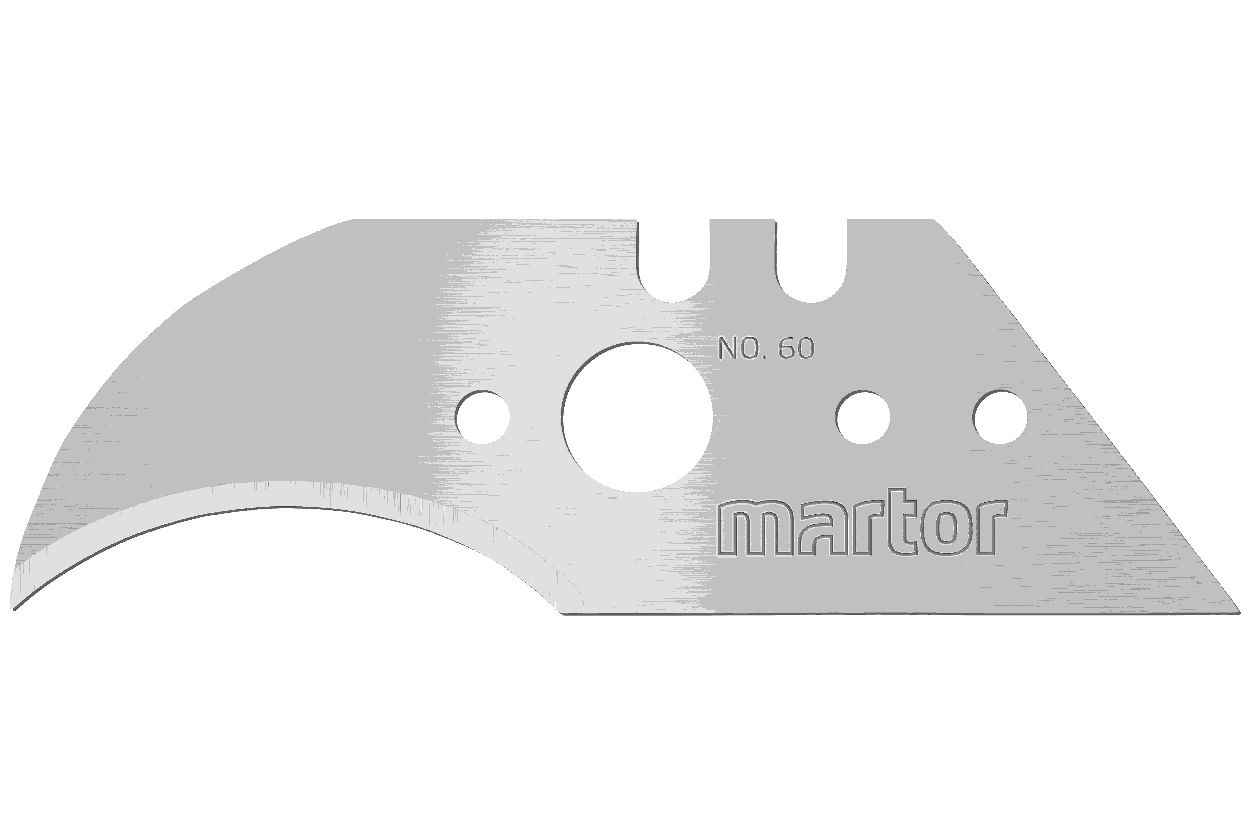 MARTOR Ersatzklinge HAKENKLINGE 60 Standardschliff | 10 Stück