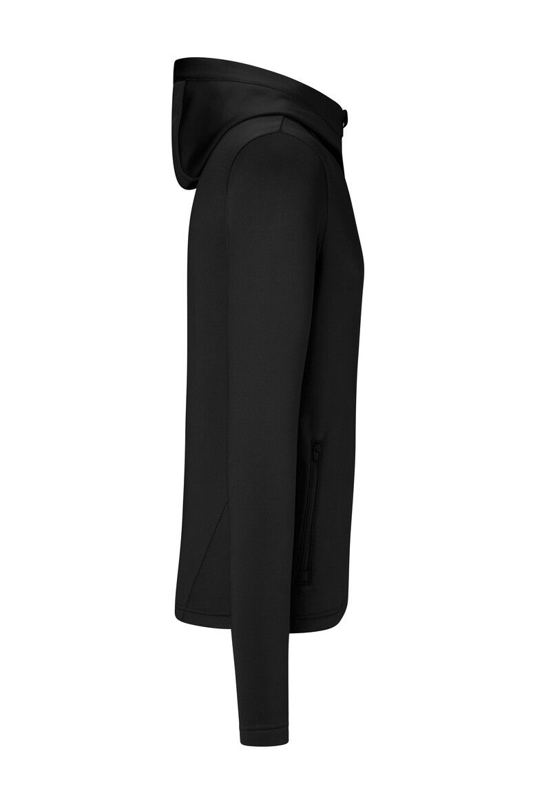 HAKRO Kapuzen-Tecjacke ECO schwarz, XS