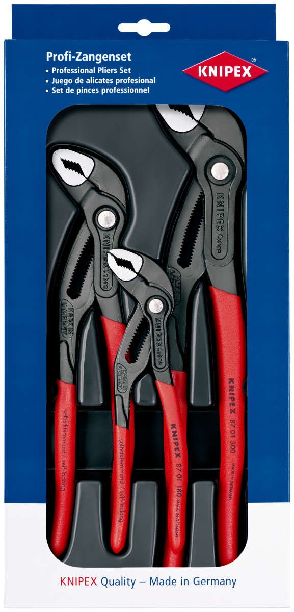 KNIPEX 00 20 09 V02 Cobra®-Paket  (SB-Karte/Blister)