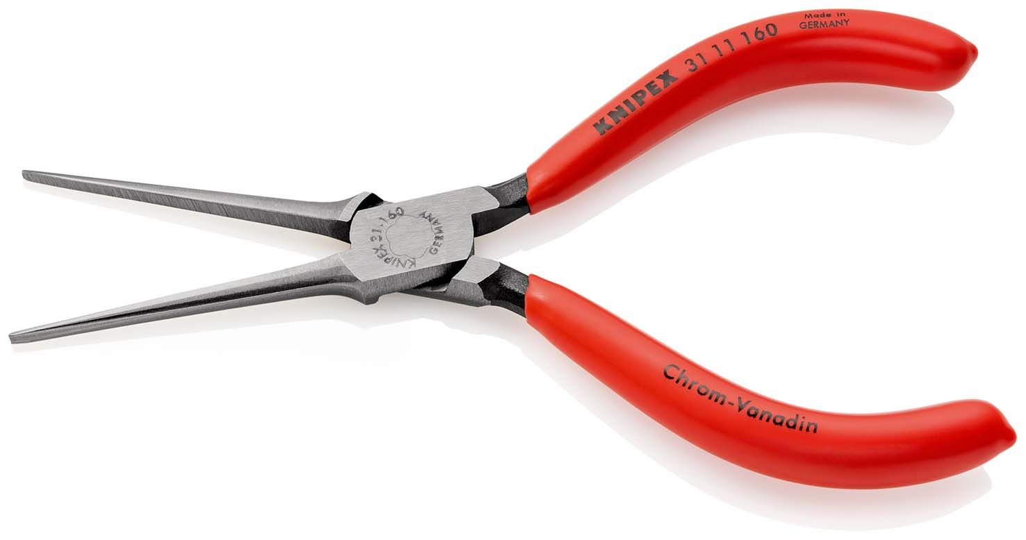 KNIPEX Greifzange (Nadelzange) mit Kunststoff überzogen