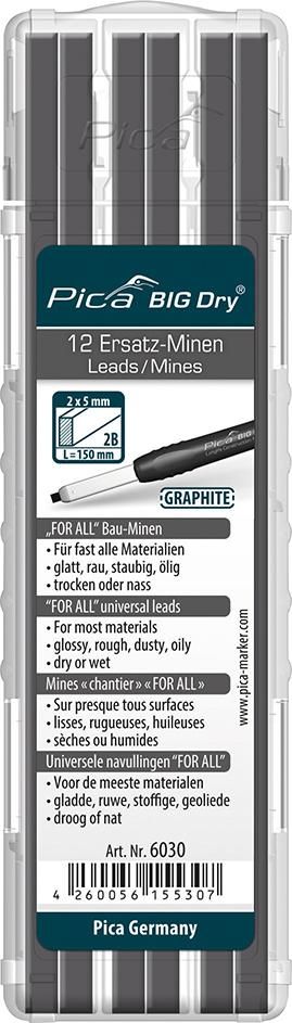 Ersatzminenset Graphit für Pica Big Dry
