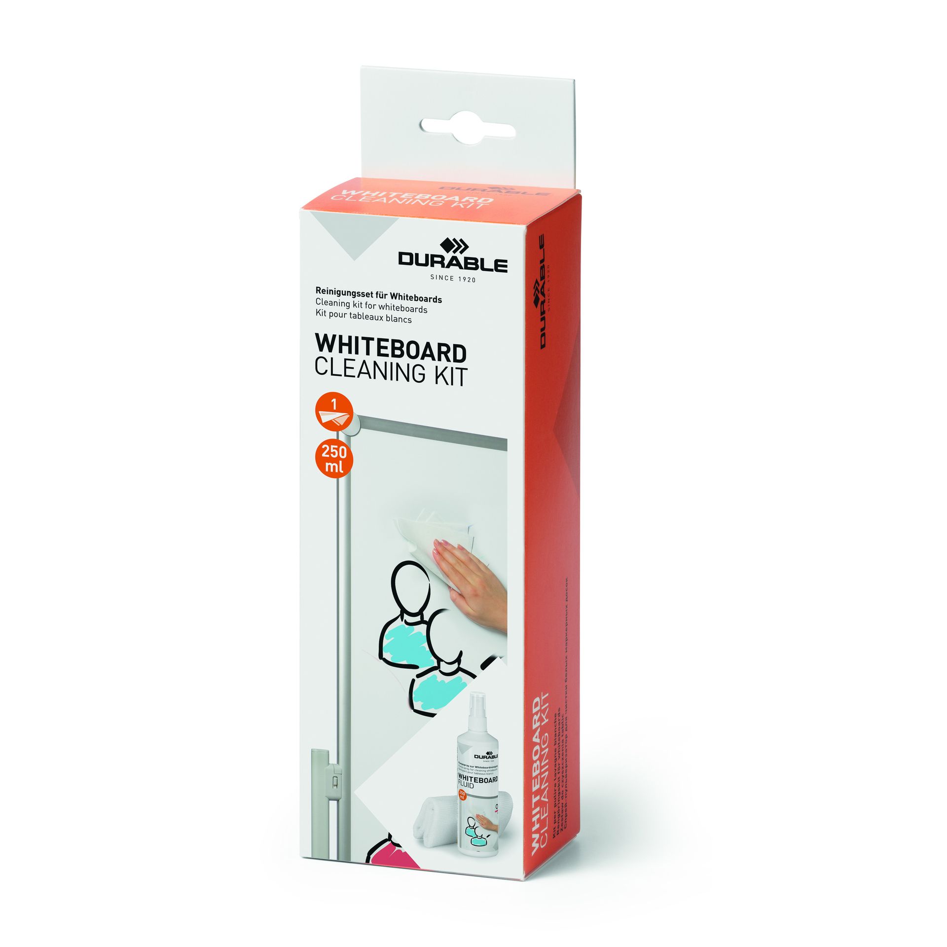 Whiteboardreiniger 250ml +Mikrofasertuch