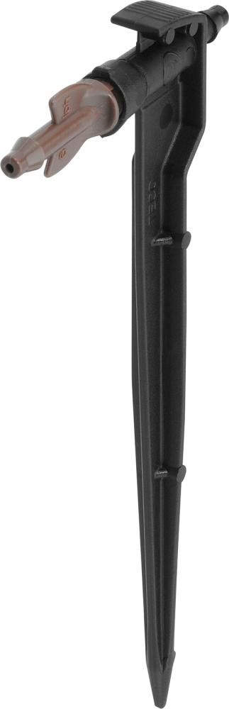 Reihentropfer 6 mm,0-6 l/h,Erdspieß,6x GEKA Drip