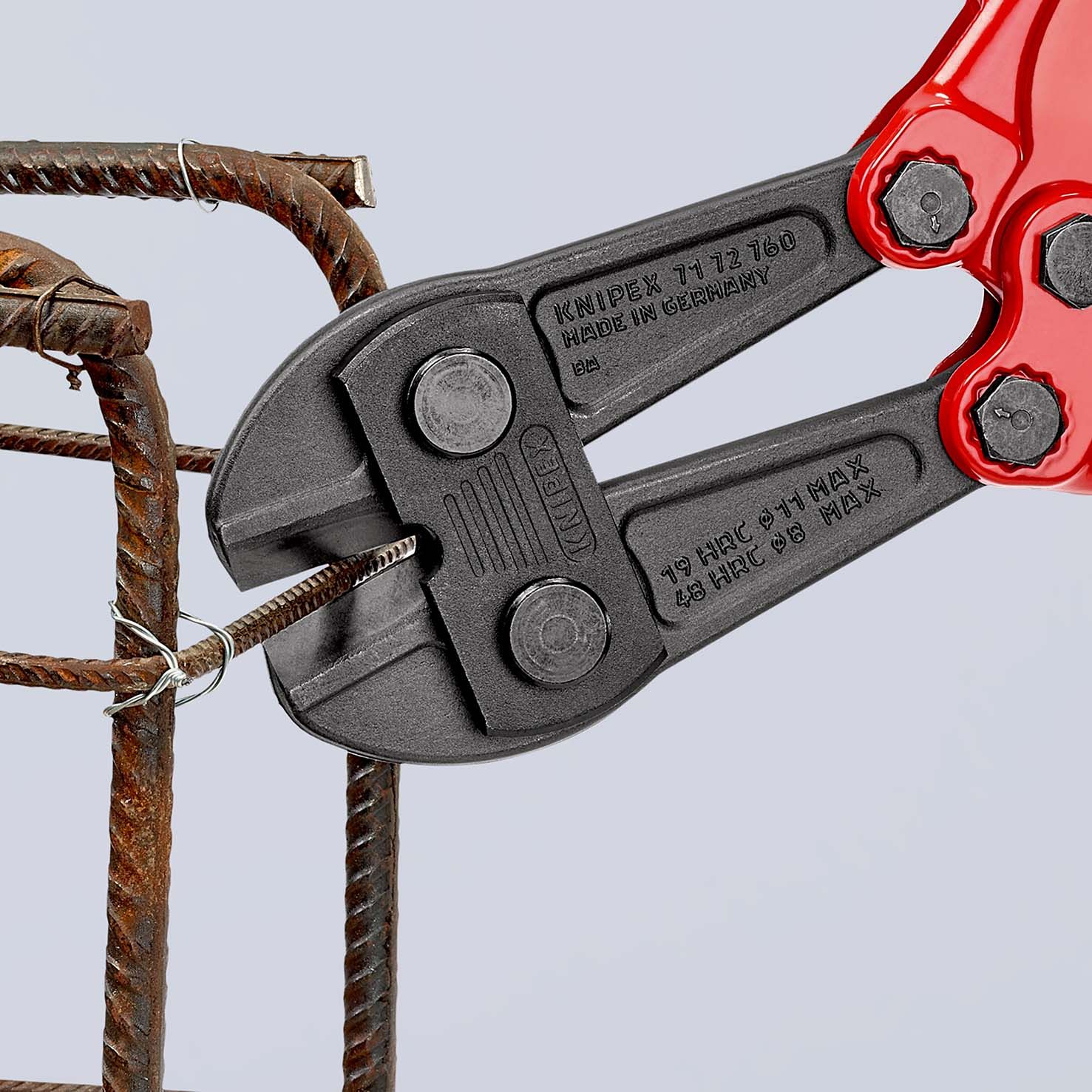 KNIPEX Bolzenschneider mit Mehrkomponenten-Hüllen 760 mm