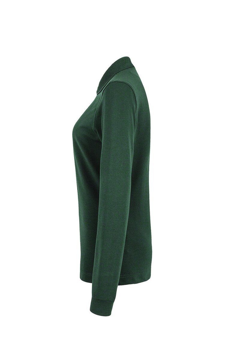HAKRO Damen Longsleeve-Poloshirt Mikralinar® 215