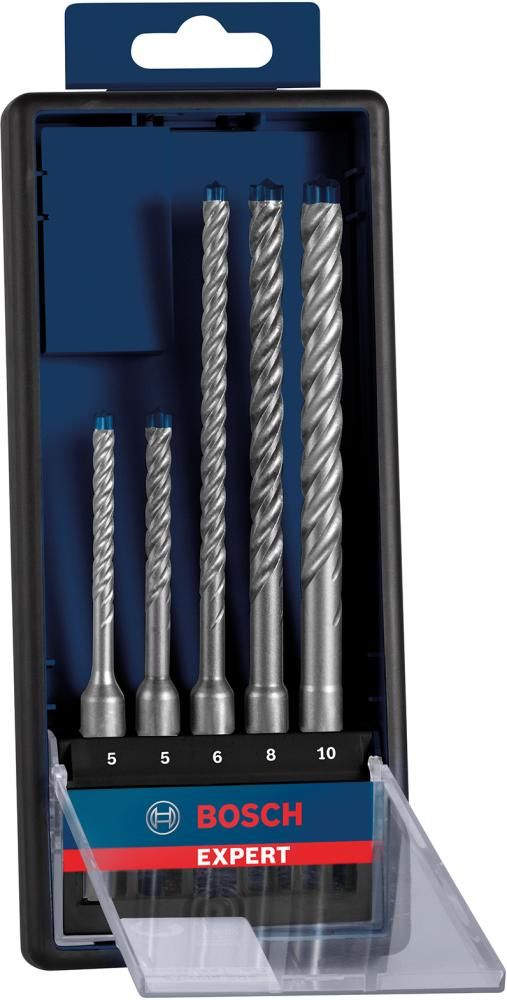 Hammerbohrer-Set EXPERT 5/6/6/8/10mm Bosch 5-teilig SDS plus-7X