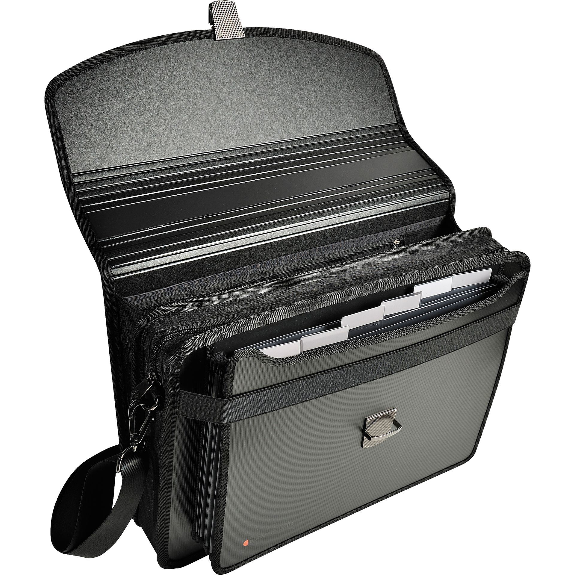 Schultertasche Exatravel 31x40x9cm sw
