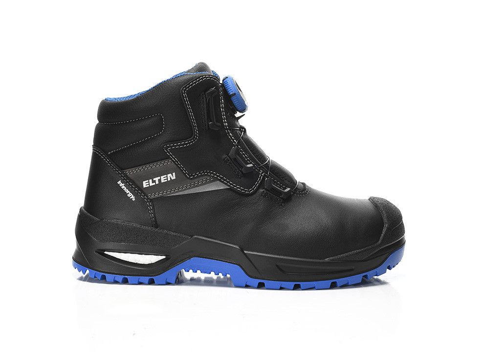 Sicherheitsstiefel STEFANO XXSG BOA® black-blue Mid ESD S3, Gr. 40