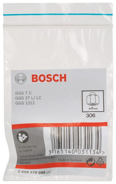 BOSCH Spannzange mit Spannmutter