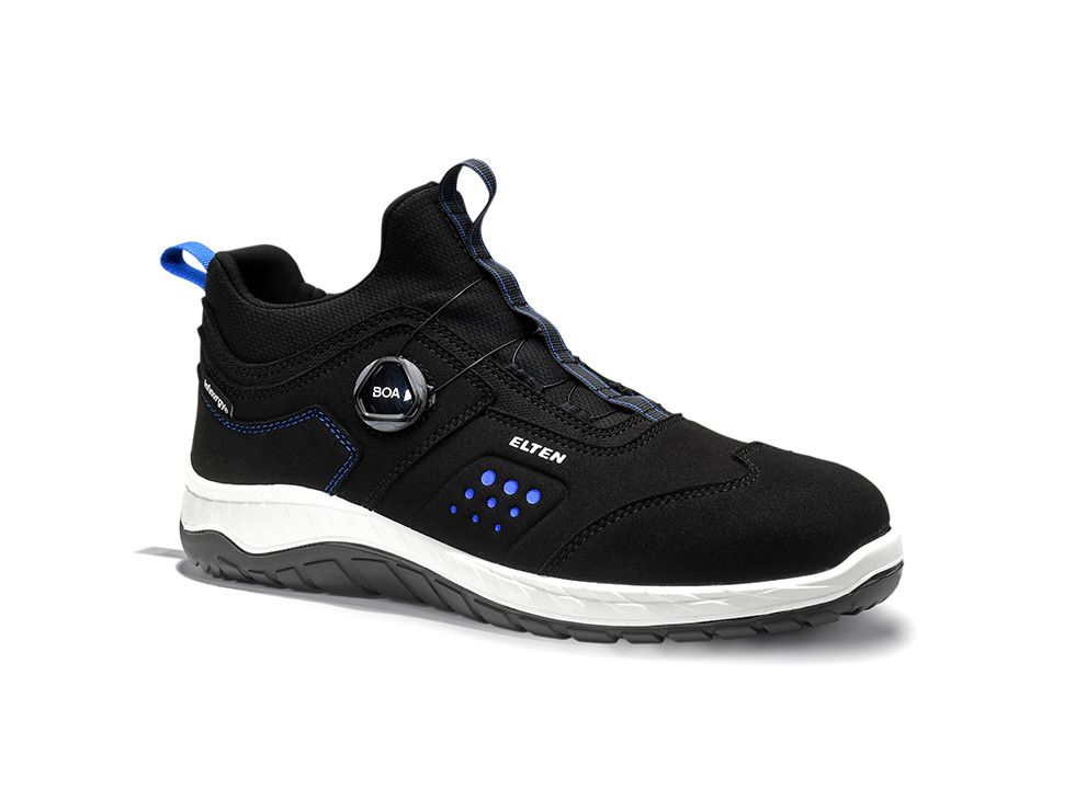 ELTEN Sicherheitshalbschuh SLOAN BOA® black Low ESD S3S, Gr. 35
