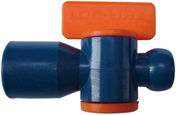 Abstellhahn 2-teilig für Kühlmittelschlauch 1/2" NPT-Innengewinde LOC-LINE