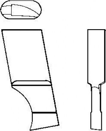 GFS TiN Ersatzmesser, "Nr. 8"