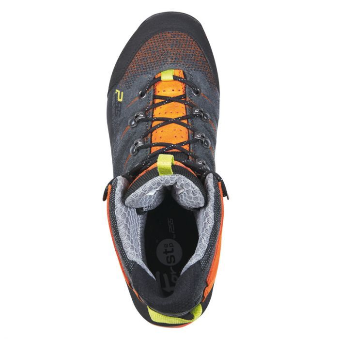 PSS Forstep® Tec STX Trekkingschuhstiefel orange/schwarz - Gr. 47
