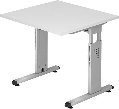 Schreibtisch Weiß 80x80x72 cm O-Serie
