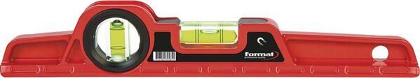 FORMAT Alu-Guss-Wasserwaage in Tasche