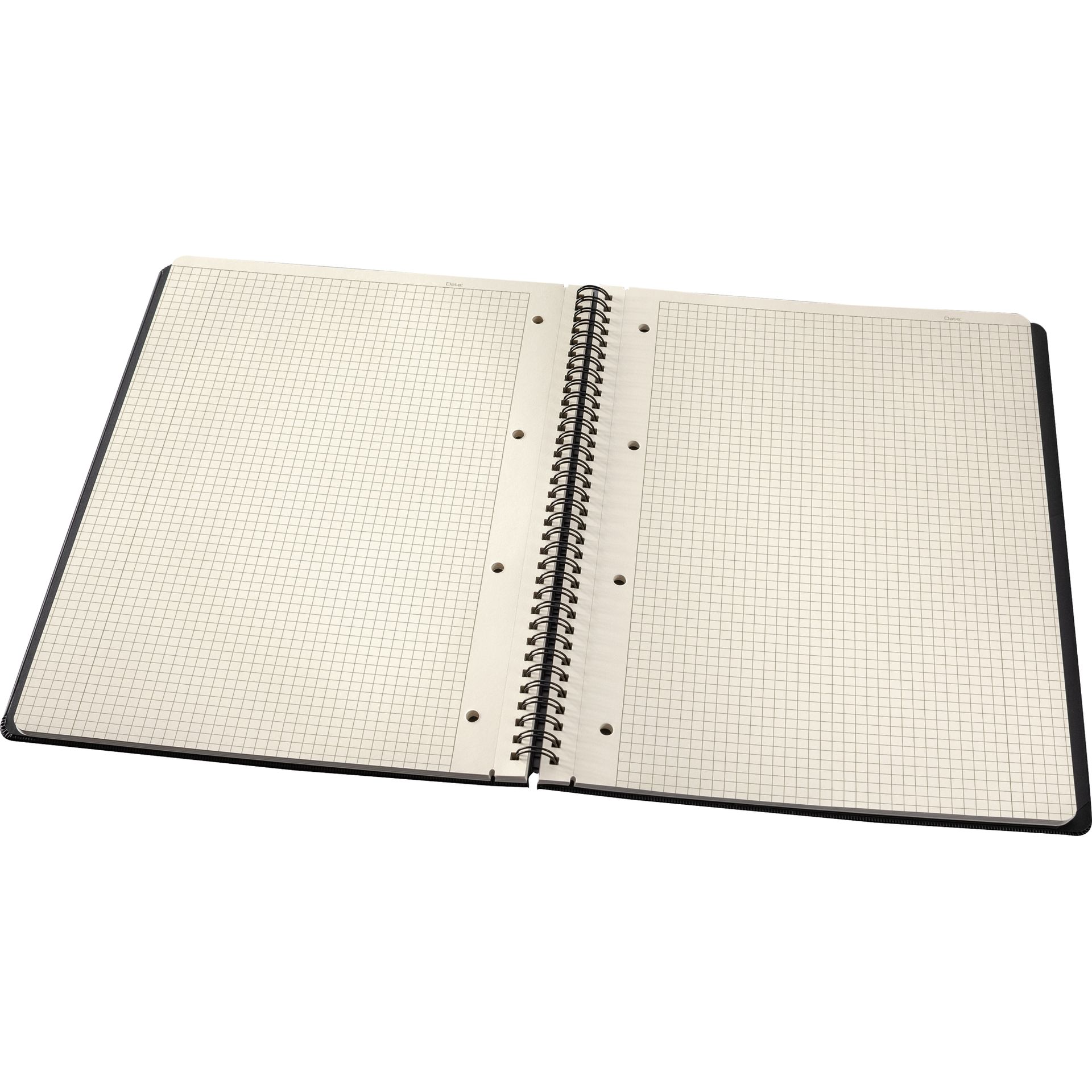 Collegeblock Conceptum Hardcover A4 kariert 80g sw