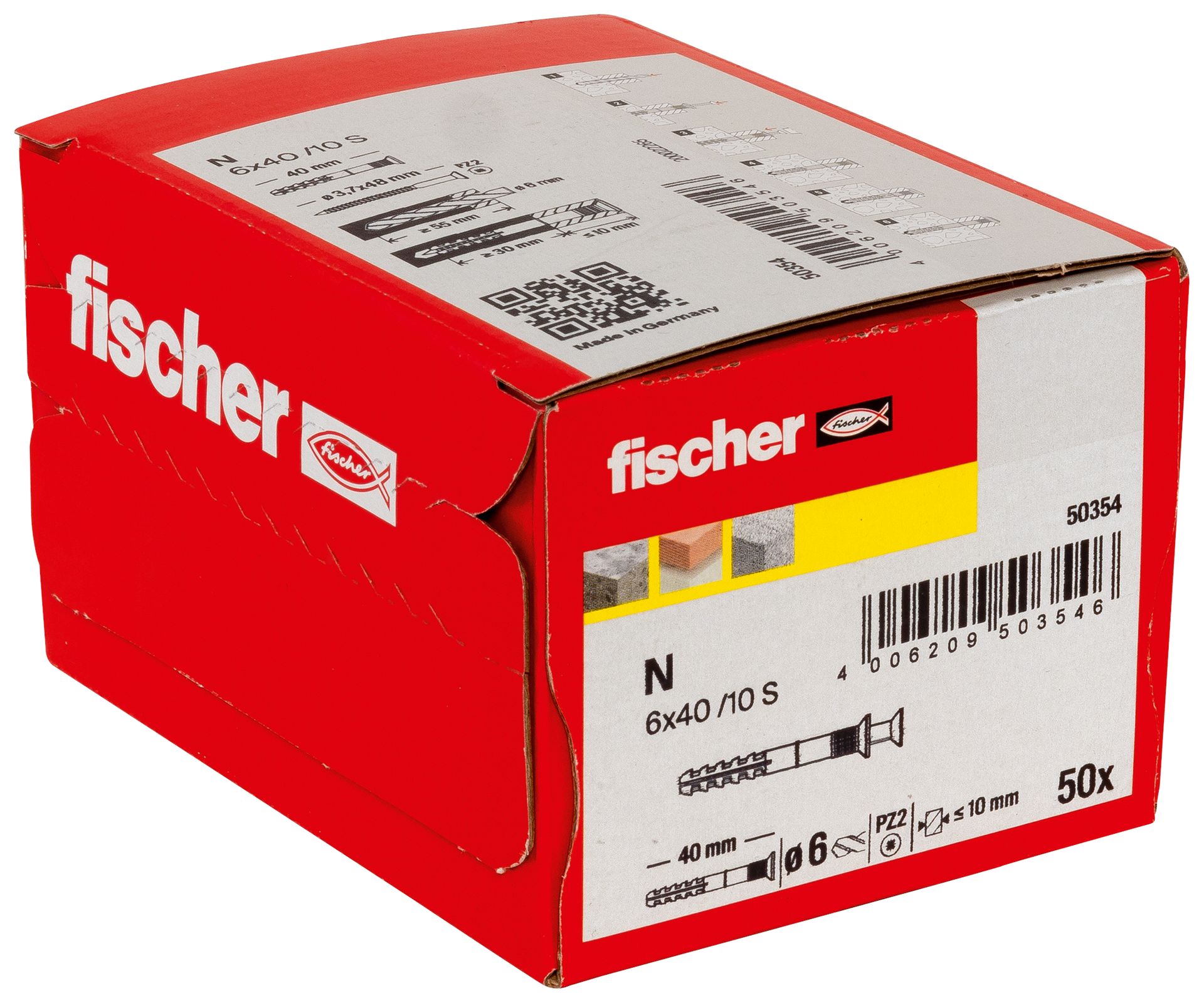 FISCHER Nageldübel, vormontiert