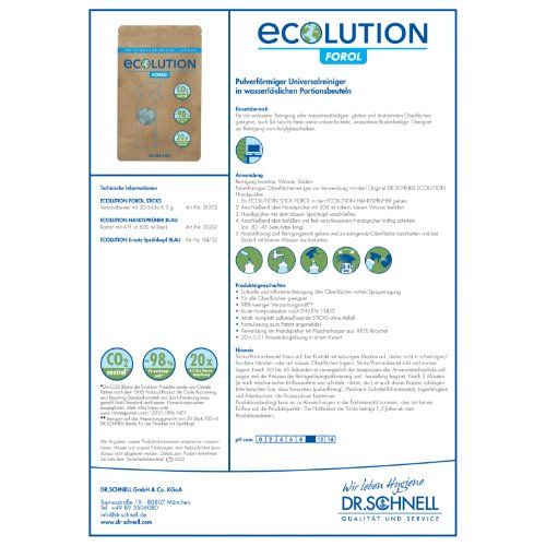 ECOLUTION FOROL STICKS Beutel (20 Sticks à 3 g) 60 g
