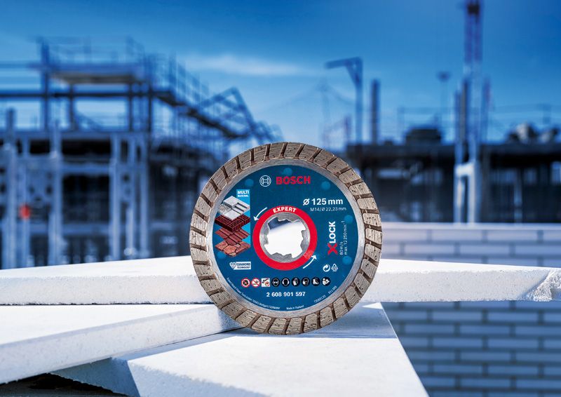 Bosch EXPERT MultiMaterial X-LOCK Diamanttrennscheiben