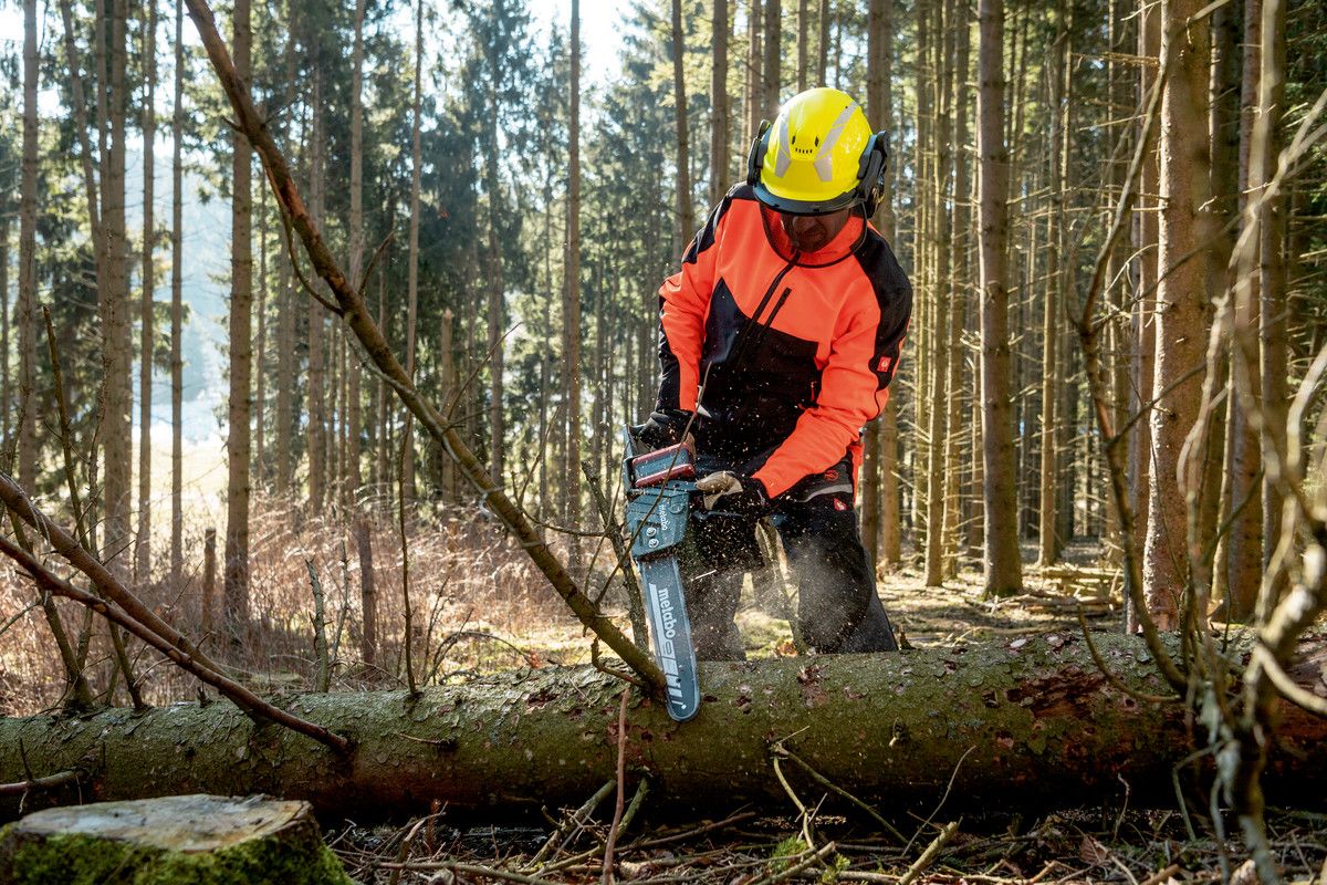 Akku-Kettensäge solo MS 36-18 LTX BL 40 Metaboohne Akku ohne Ladegerät Karton