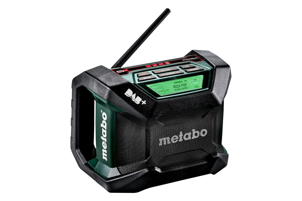 Baustellenradio solo R 12-18 DAB+BT Metabo ohne Akku ohne Ladegerät Karton