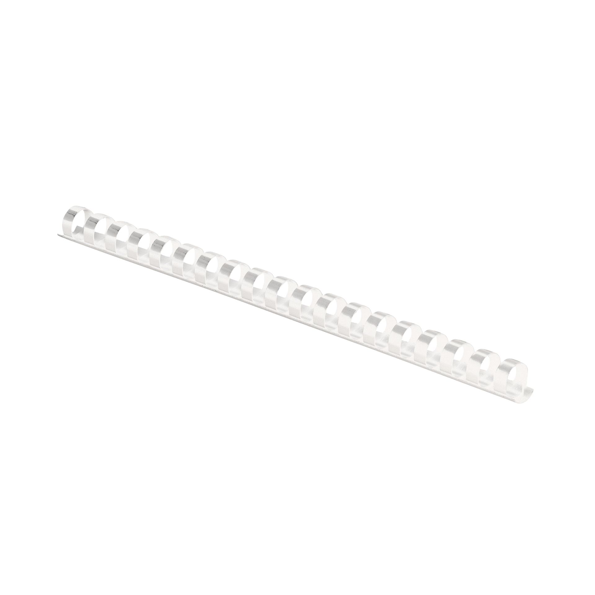 Plastikbinderücken COMB 8mm weiß 100 St./Pack.