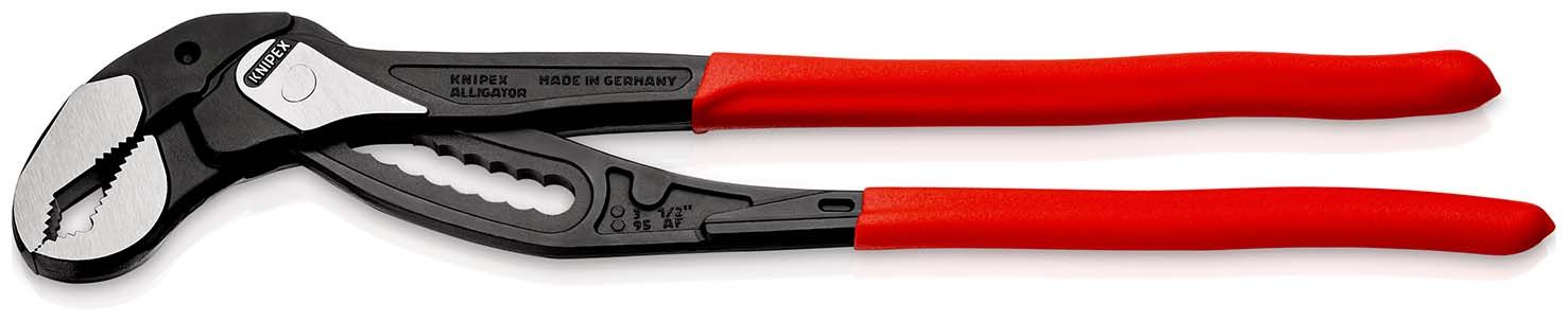 KNIPEX Alligator® XL Rohr- und Wasserpumpenzange mit rutschhemmendem