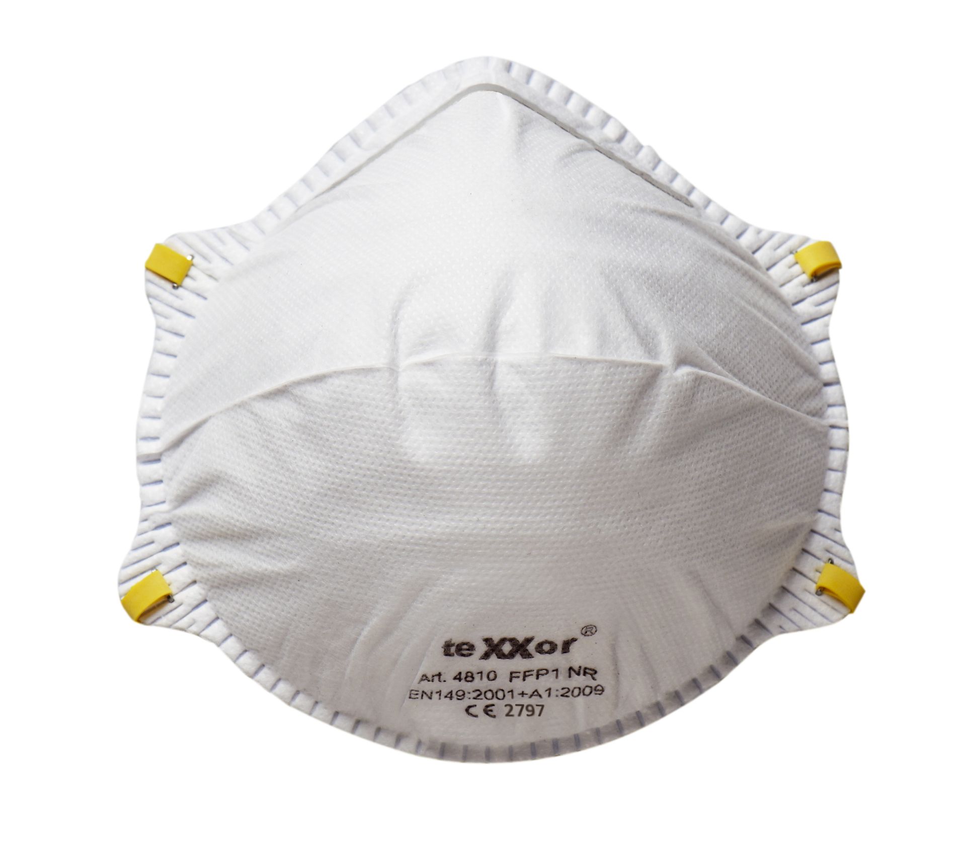 teXXor® Feinstaubmaske FFP1 >>NR< < D mit Nasenbügel