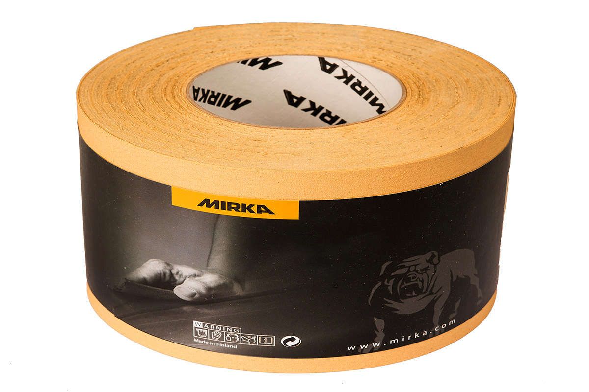 Mirka Gold Schleifpapier P100 115mm Ro50m
