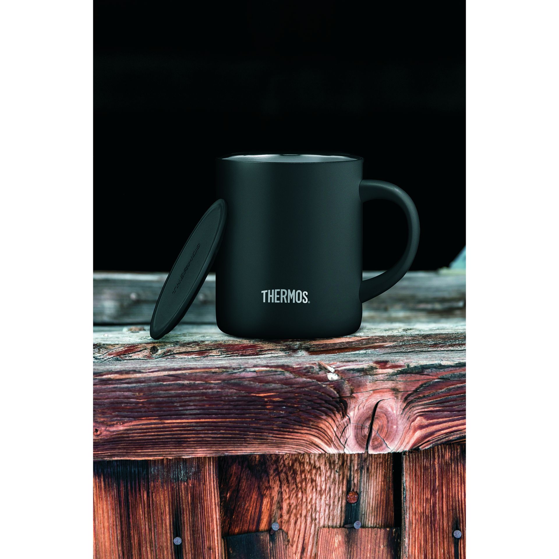 Becher LONGLIFE  0,35l black mat