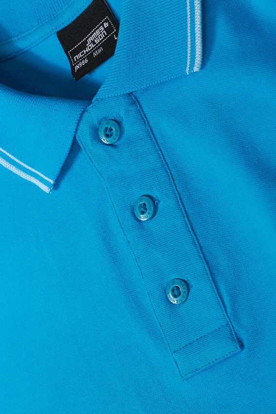 Polo in elastischer Piqué-Qualität für Herren