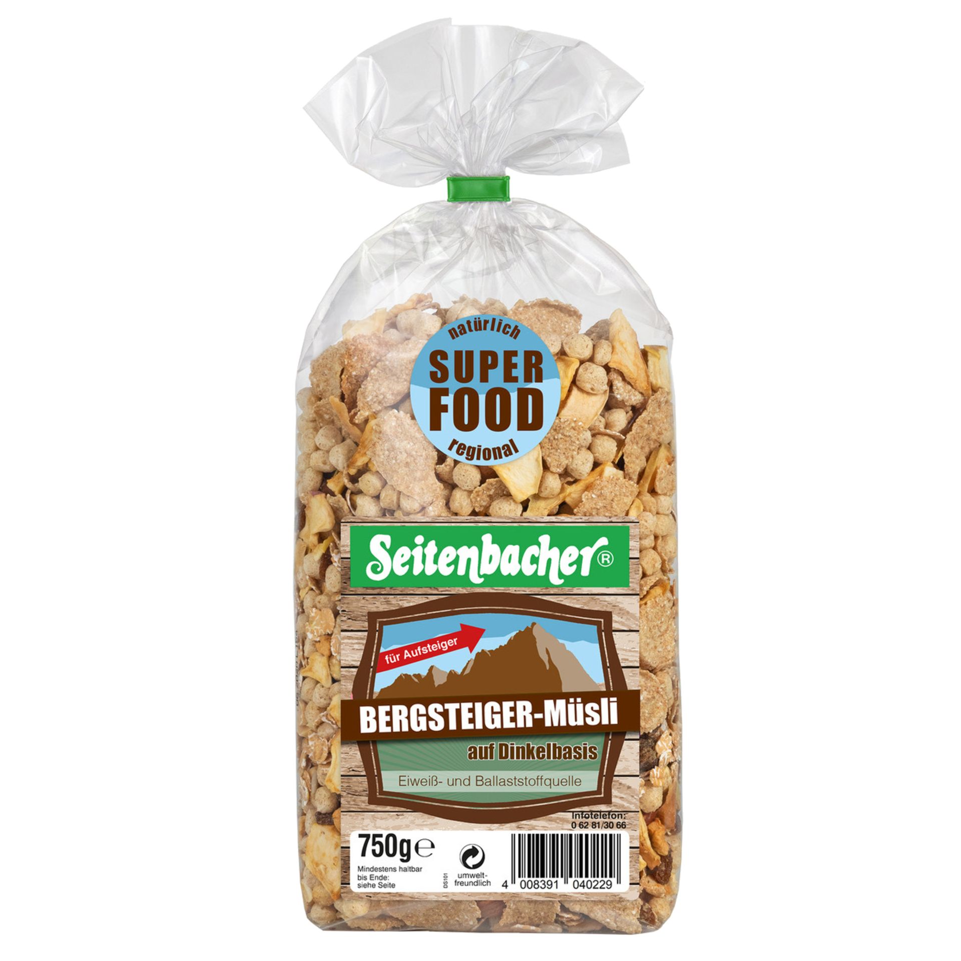 Bergsteiger Müsli 750g