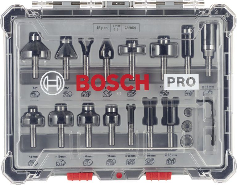 BOSCH Fräsersatz