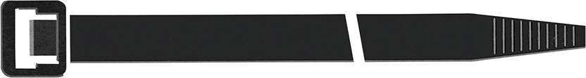 Kabelbinder Nylon schwarz1000x12,5mm a100Stück SapiSelco