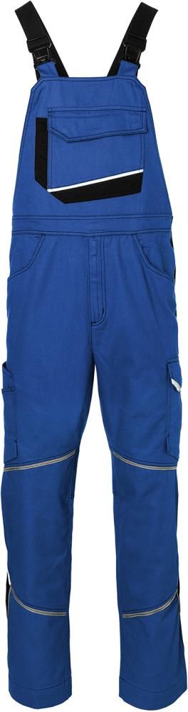Latzhose ICONIQ, königsblau/schwarz, Gr.40 Kübler
