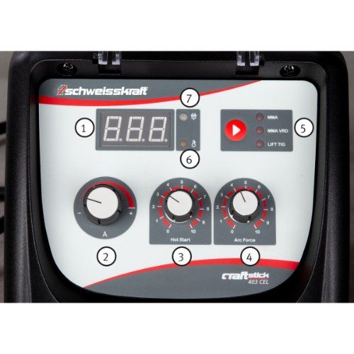 Elektrodeninverter Schweisskraft CRAFT-STICK 403 CEL