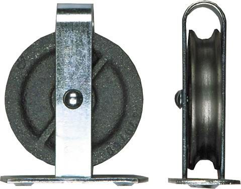 Stehrolle Nr.496 40mm mit Gussrolle