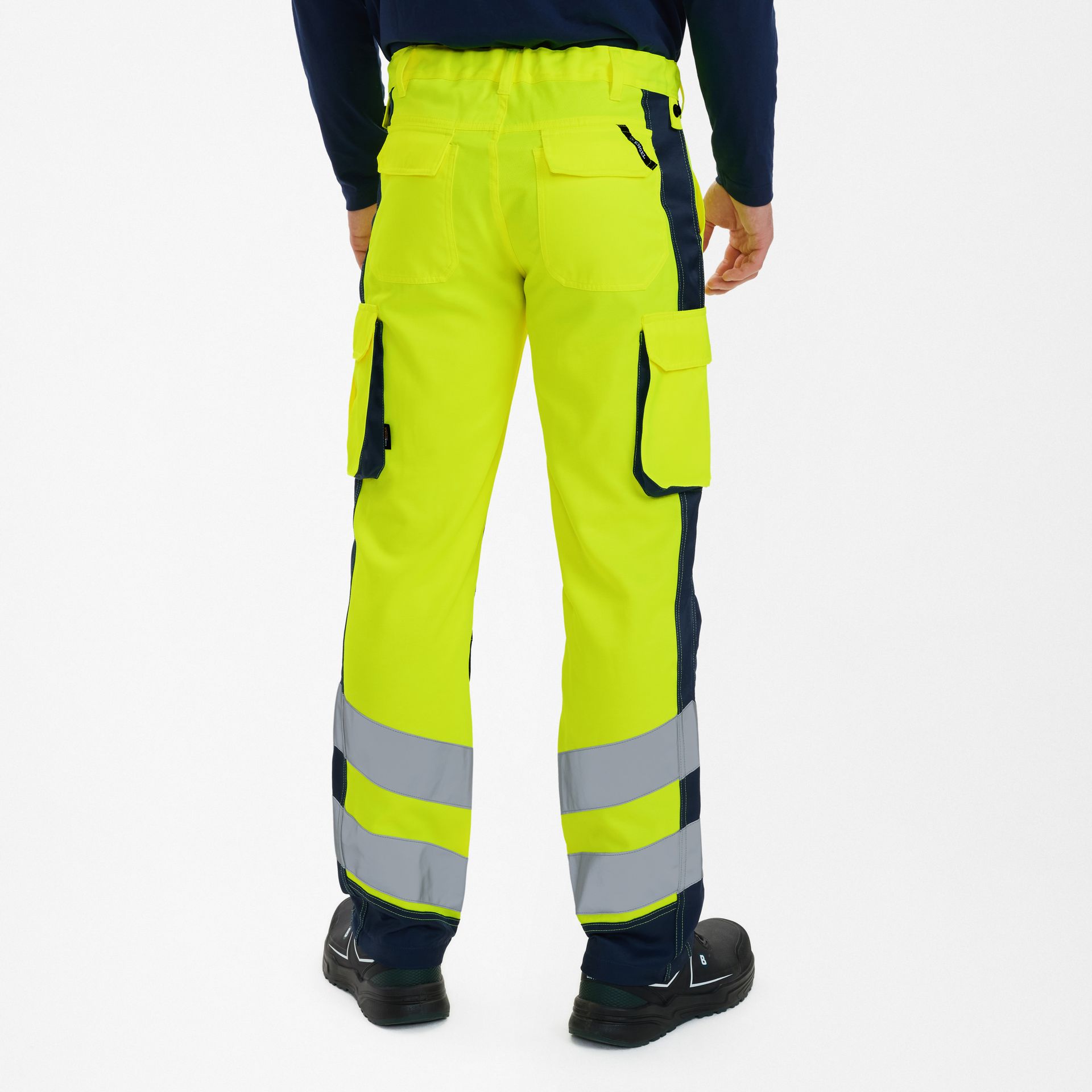 Safety Light Arbeitshose Gelb/Blue Ink, Gr. 64