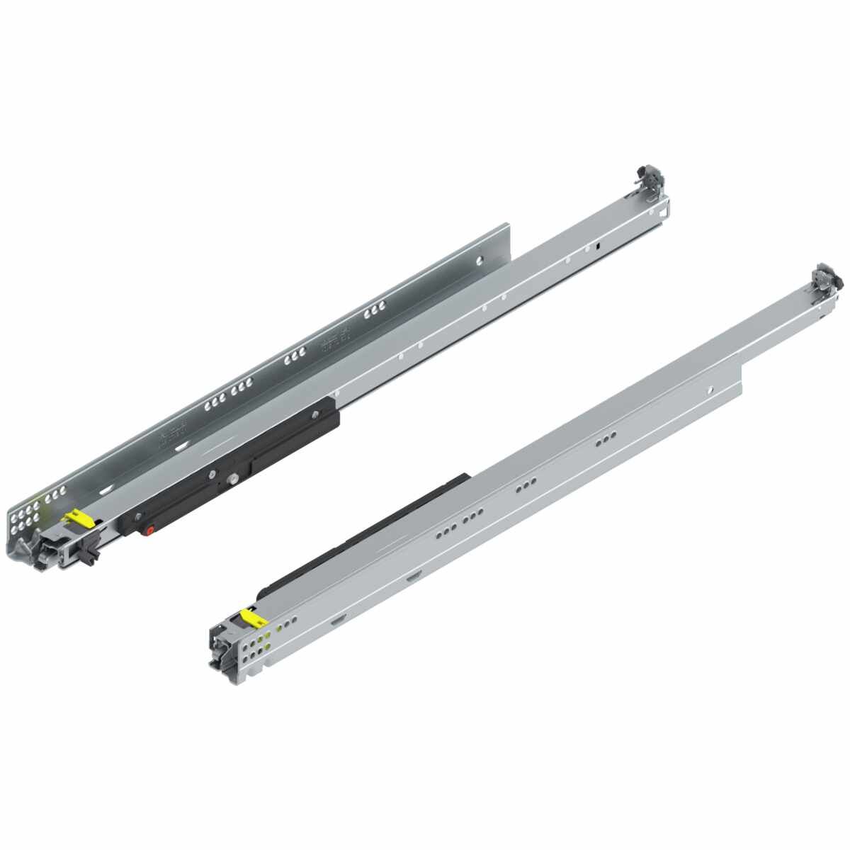 MOVENTO mit TIP-ON, Vollauszug, Führung, 60 kg, NL=750 mm, für Kupplung, links/rechts, verzinkt