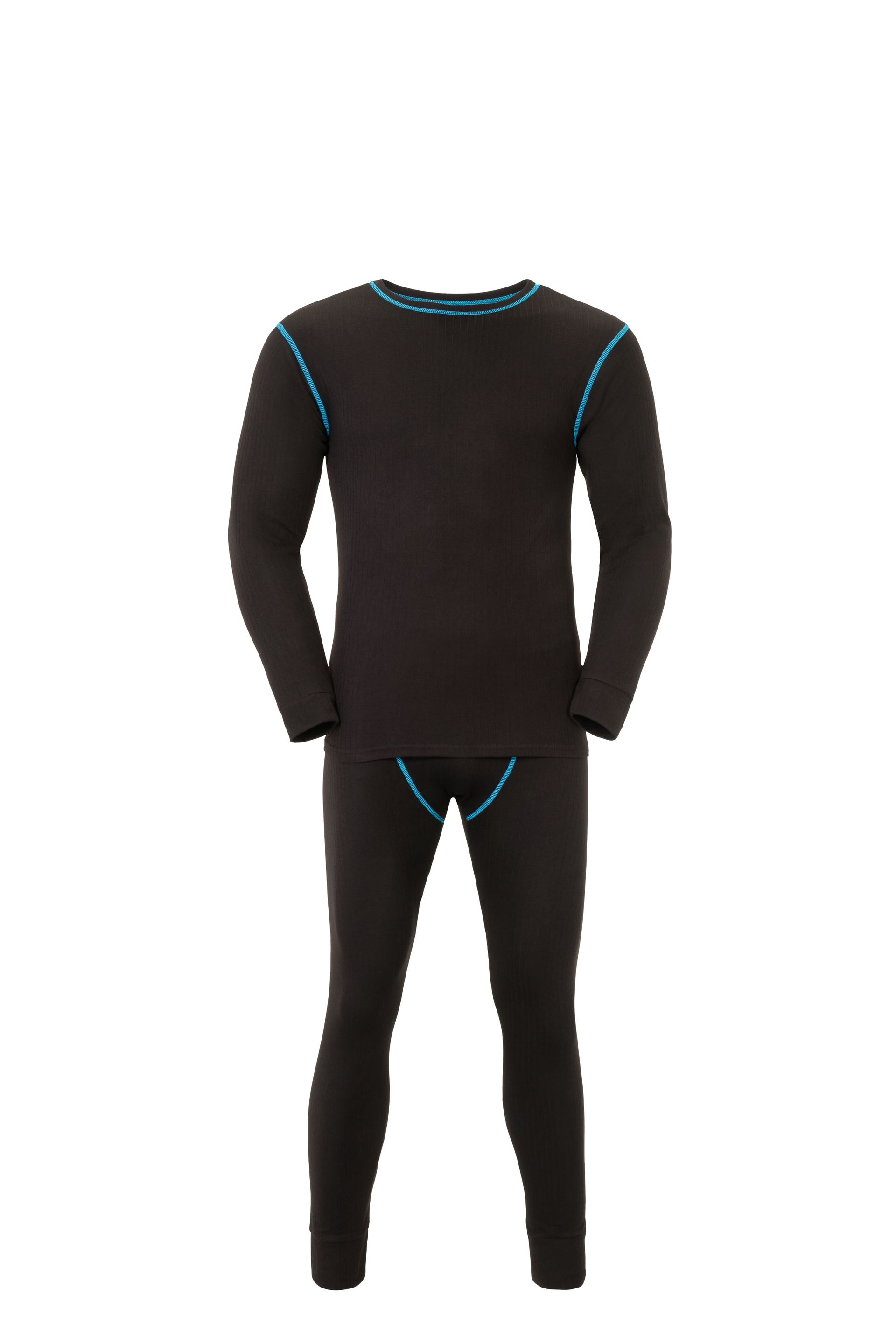 Planam Set 180 g/m² Funktionsunterwäsche schwarz Gr. S