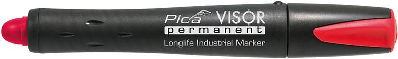 Pica VISOR permanent Marker, rot