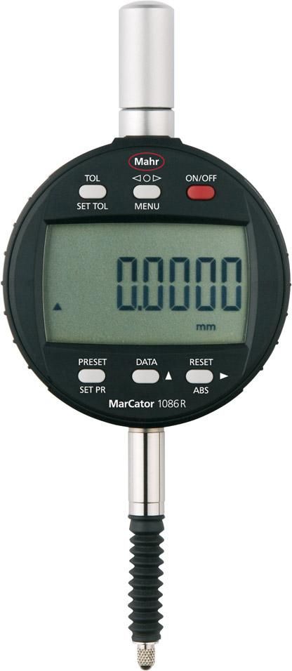 Dig.-Messuhr IP54 MahrCator 1086 WR 0,0005/12,5 mm mit Daten MAHR
