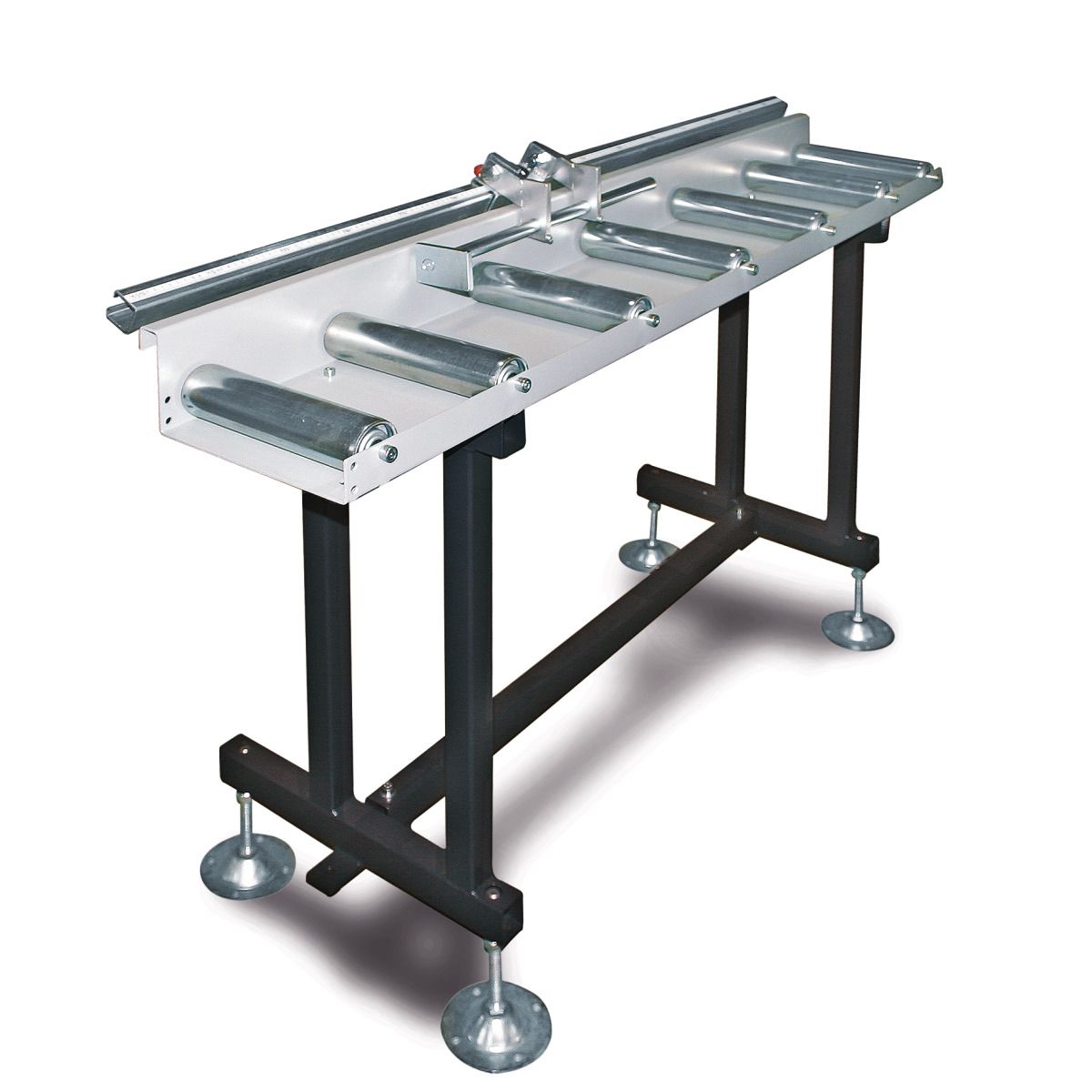 Rollen- und Messbahnsystem Metallkraft MRB Standard B 300 mm / 1 m
