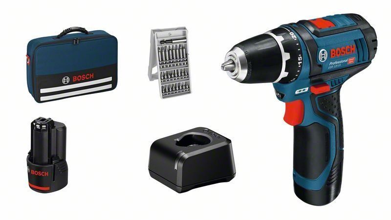 Bosch Akku-Bohrschrauber GSR 12V-15