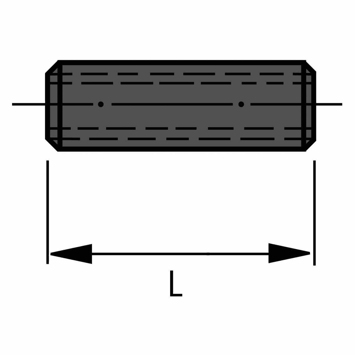 Gewindehülsen M4X22mm